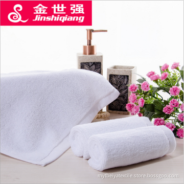 High quality 100% cotton 30 30cm 36g white washcloth towel